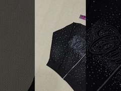 कस्टम थोक लक्जरी चमकदार रत्न ओवरसाइज्ड राइनस्टोन ज़िप अप हुडी एसिड वॉश विंटेज स्ट्रीटवियर